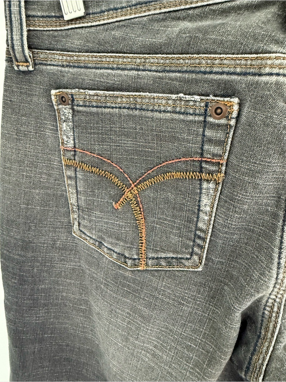 Joe’s Vintage Style Straight Boot Cut Jeans Black Washed Size 29 - Picture 11 of 12